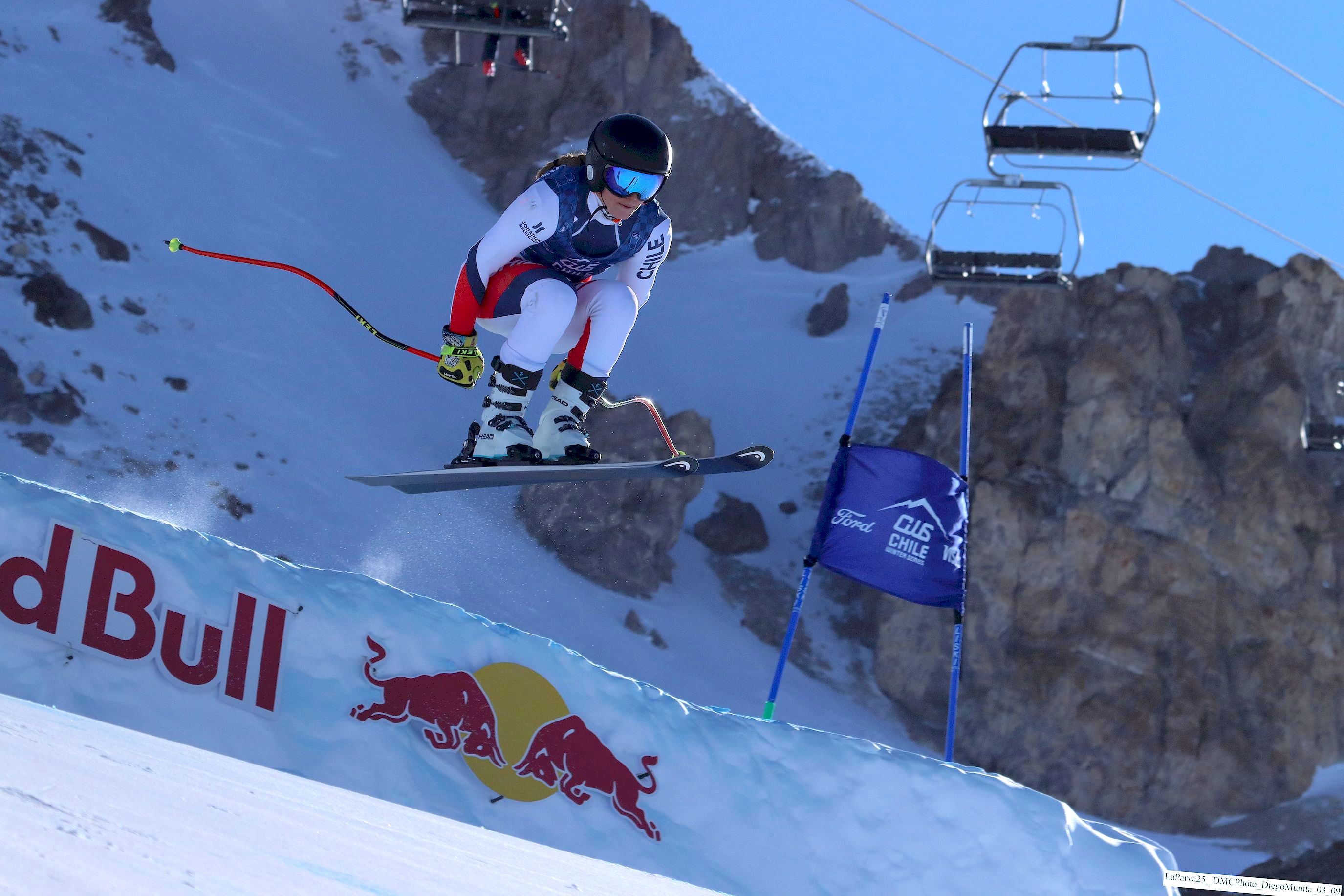 DMCPhoto — ski de competición en la cordillera